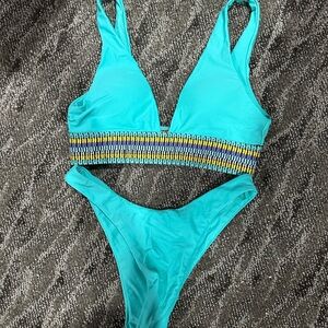 Small SHEIN Turquoise Bikini set
